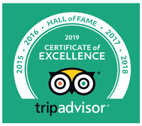 Tripadvisor Hall of Fame 2019